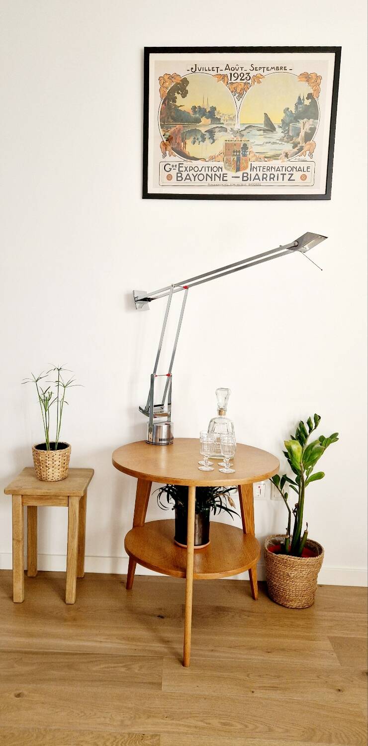 Scandinavian style side table from the 50s