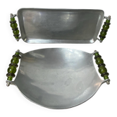 Aluminium basket and tray