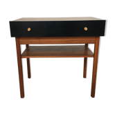 Table de chevet scandinave teck années 60