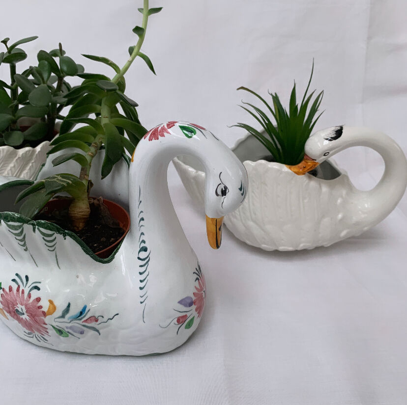 Goose pot cover 80s