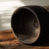 Large sculptural glazed ceramic planter, circa 1970