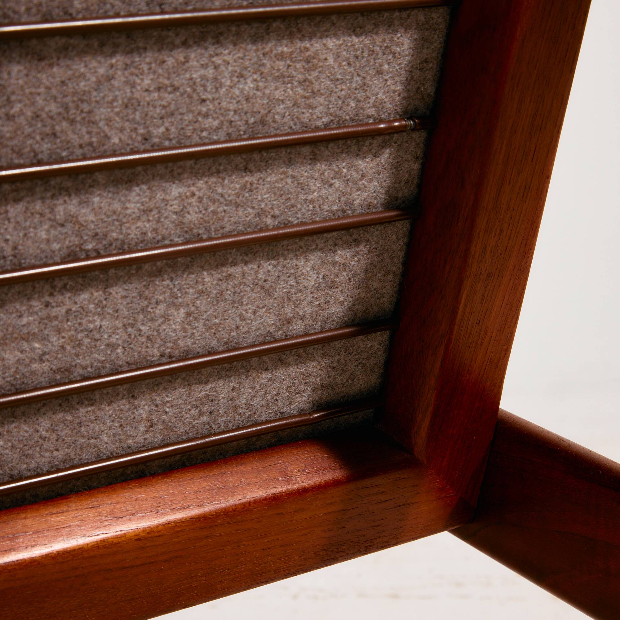 Restored teak armchair by Arne Vodder for Glostrup Møbelfabrik