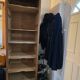Vintage curtain filing cabinet