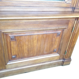 Large walnut library XIX°