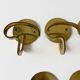 Luigi Caccia Dominioni Azucena brass wall coat hanger