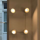 Pair of Obliqua wall lights by Ignazia Favata and Claudio Dini for Bieffeplast 1969