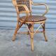 Rattan armchair 1960