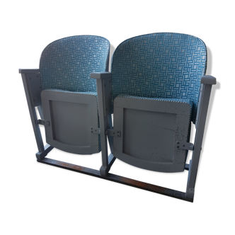 Pair of theater chairs