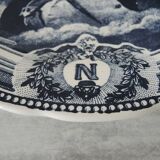 Ancien plat en faïence Napoléon Boch Frères Keramis