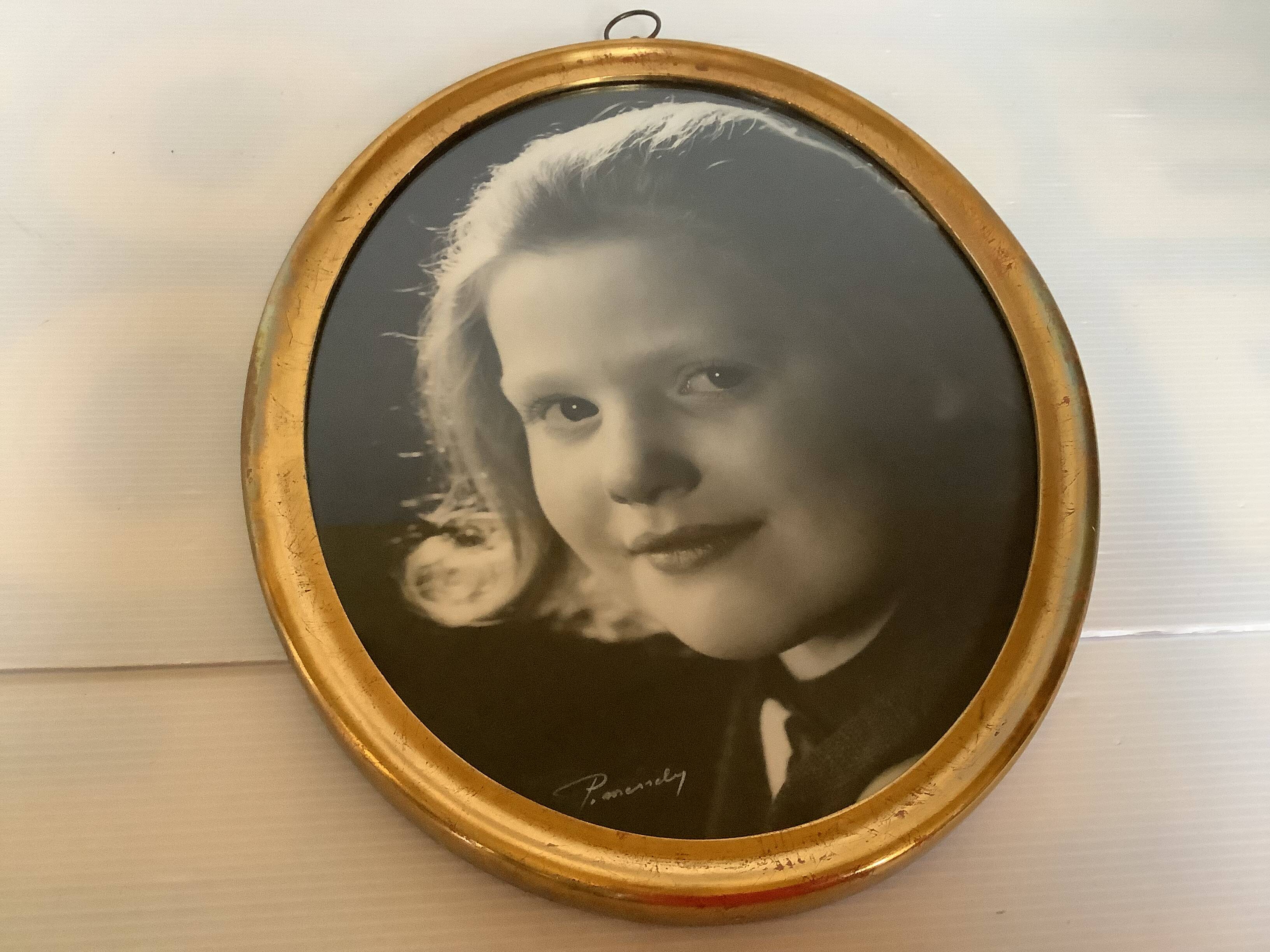 Signed vintage photograph