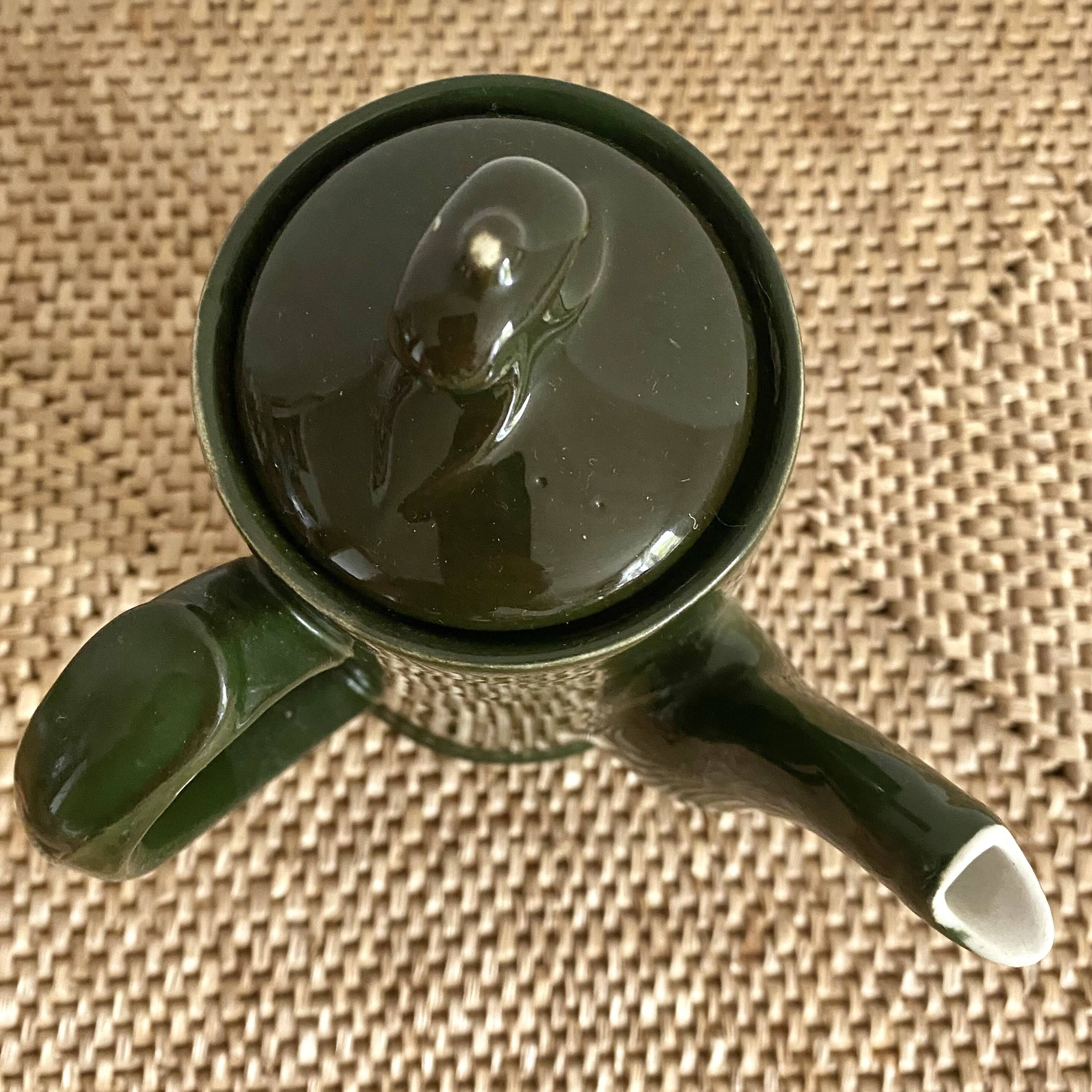 Vintage left-handed teapot like new Mehun France