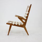 1960s Oak Armchair by Krásna Jizba, Czechoslovakia