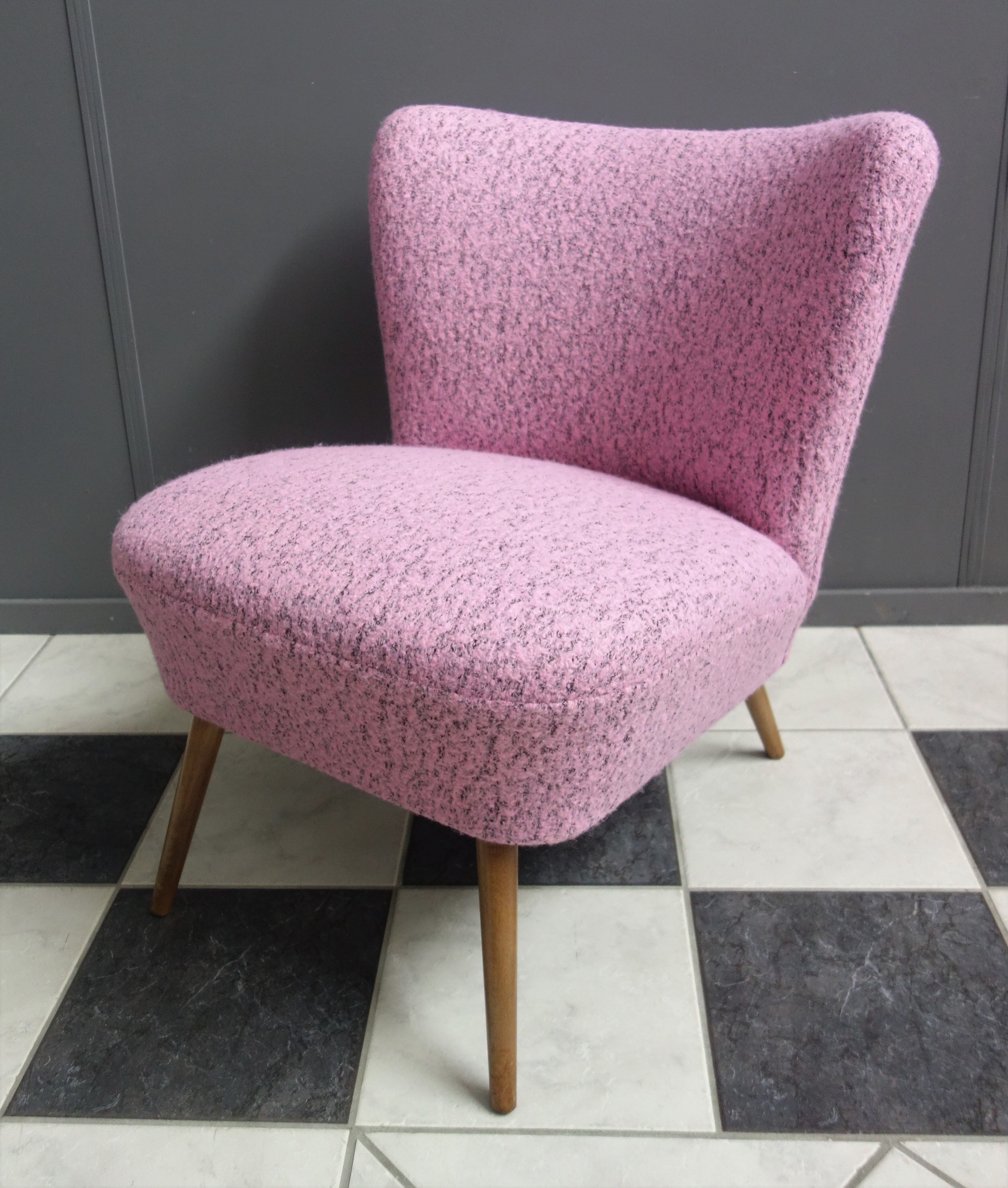 Pink cocktail chair 1960s