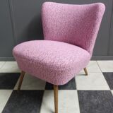 Pink cocktail chair 1960s