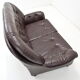 Mid-century Leatherette Two Seat Sofa,1990's.