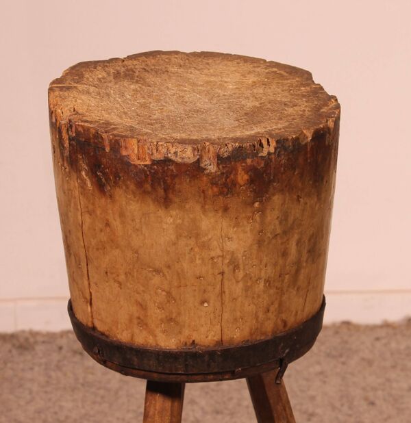 Billot à Volaille - 19° Siècle