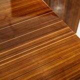 Credenza In Palissandro Monumentale Zebrawood Lacquered Mid-Century De