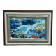 Oil on panel original Swedish - "Landscape" by Greta Liljeblad - Signed - vintage and framed - 30 × 22 cm (11.8" × 8.7")