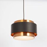 Jo Hammerborg copper Pendant Light - Juno -, for Fog & Morup, 1960s