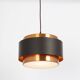 Jo Hammerborg copper Pendant Light - Juno -, for Fog & Morup, 1960s