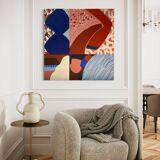 Contemporary art painting