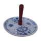 Cake tray in Quimper keraluc earthenware diam 27 cm