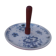 Cake tray in Quimper keraluc earthenware diam 27 cm