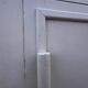 White 2-door bonnet cabinet