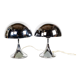 Lampes champignon space Age, Willemse lighting 1980