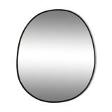Miroir laiton charbon 41 cm
