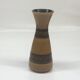 West Germany mustard diabolo vase