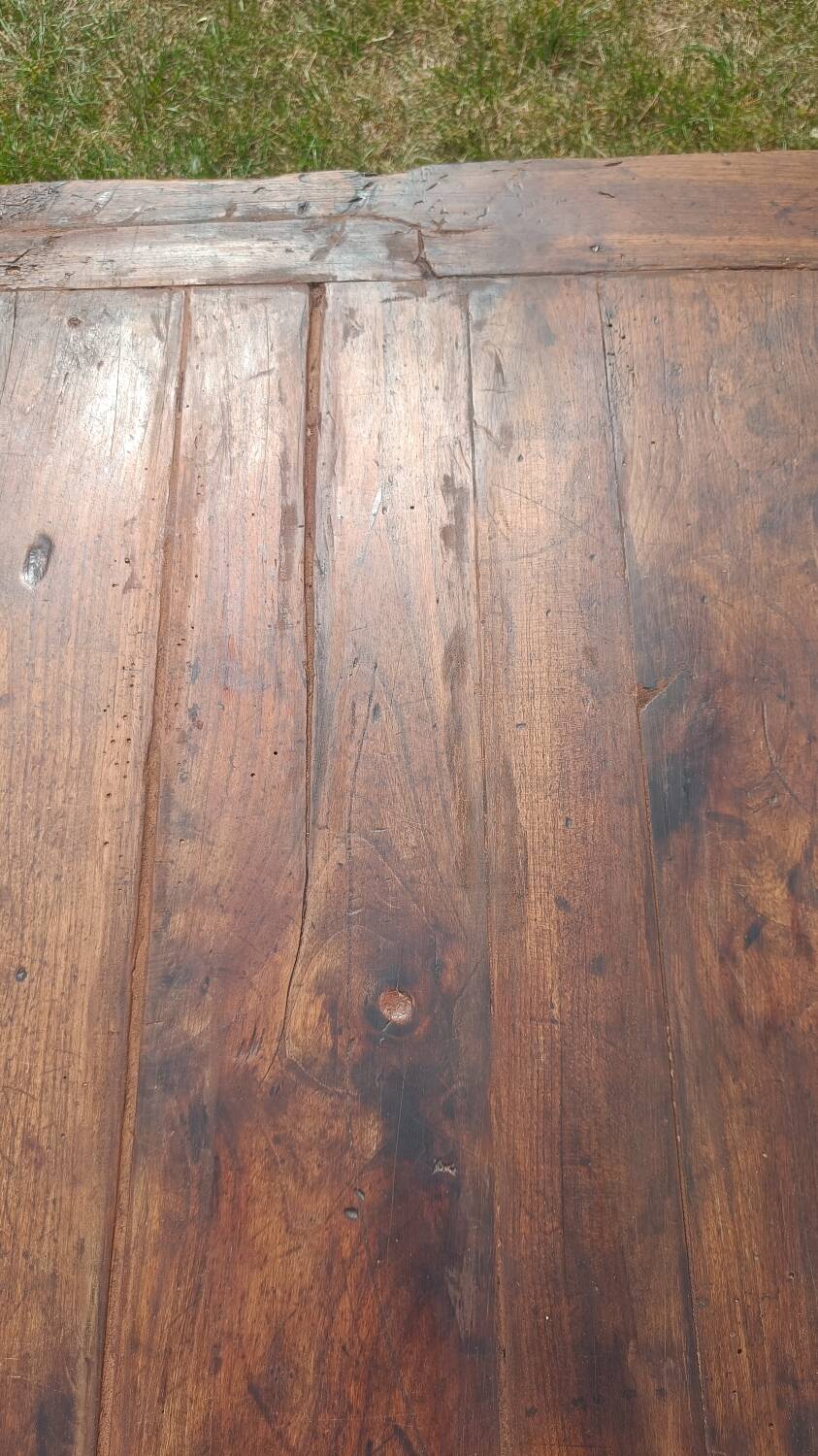 Antique farmhouse coffee table