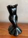 Black bustier vase