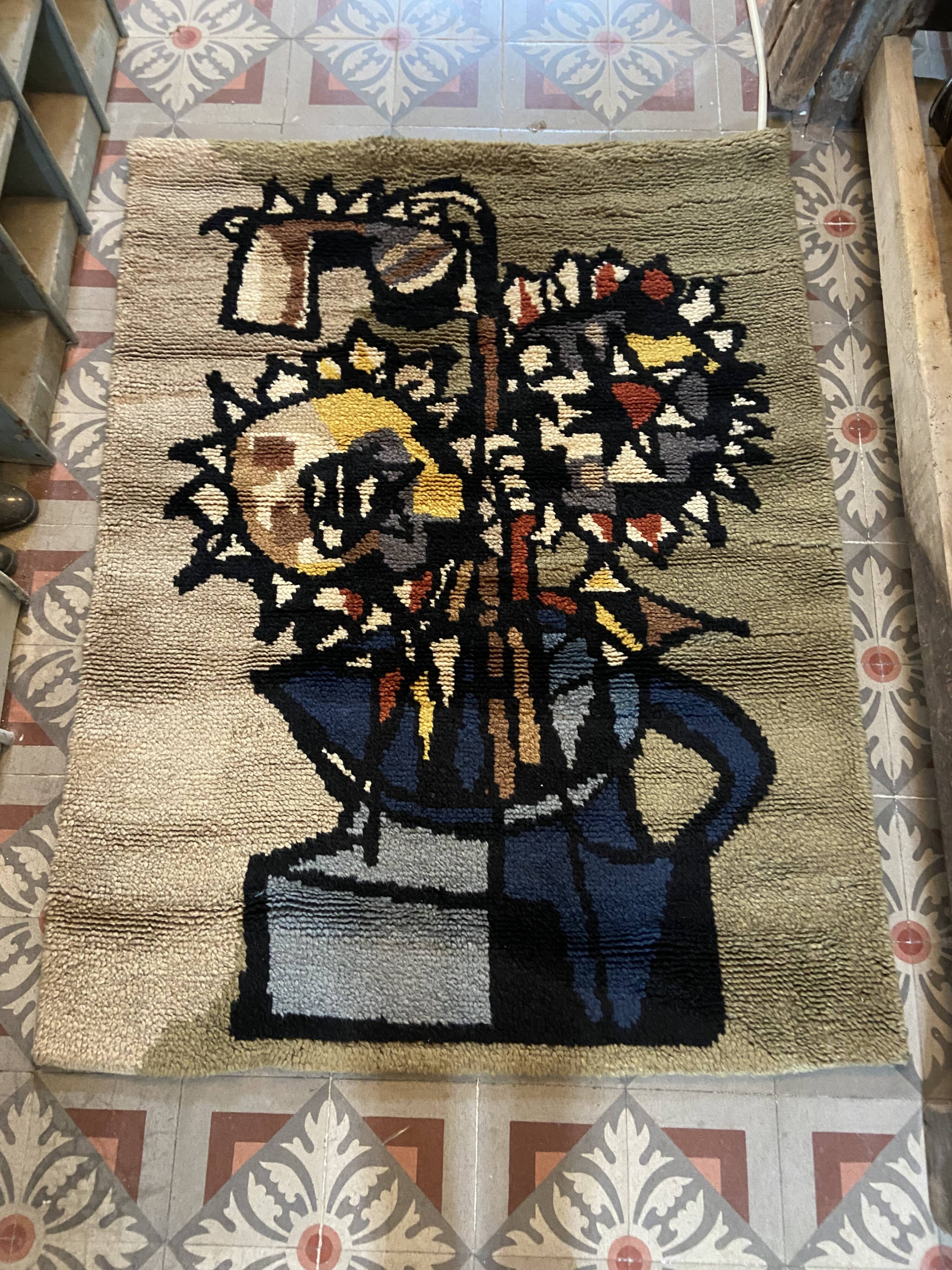 Tapestry after Jacques Pouchain 70s