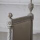 Resting bed - Louis XVI style bench reupholstered in linen