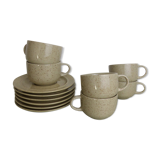 6 cups speckled sandstone