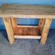 Workbench 120cm old solid wood