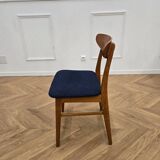 Chaise Farstrup bleu