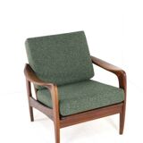 De Ster armchair ladies model - dutch mid century modern design in teak