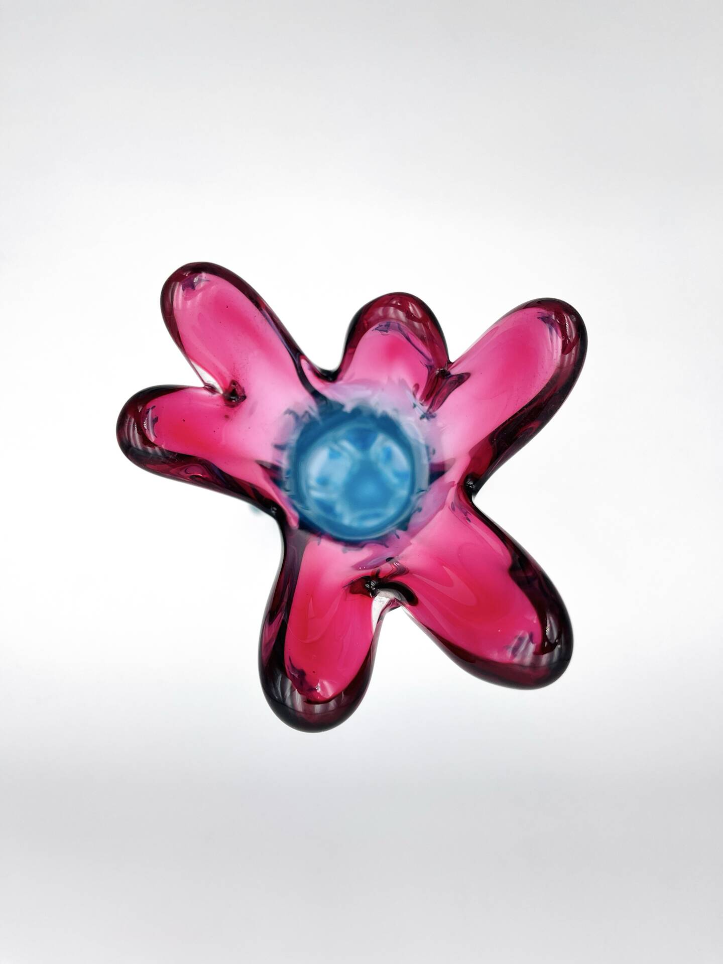 Giant Murano Vase Fratelli Toso Sommerso Gradient 51cm 4.2kg 60s 70s