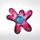 Giant Murano Vase Fratelli Toso Sommerso Gradient 51cm 4.2kg 60s 70s