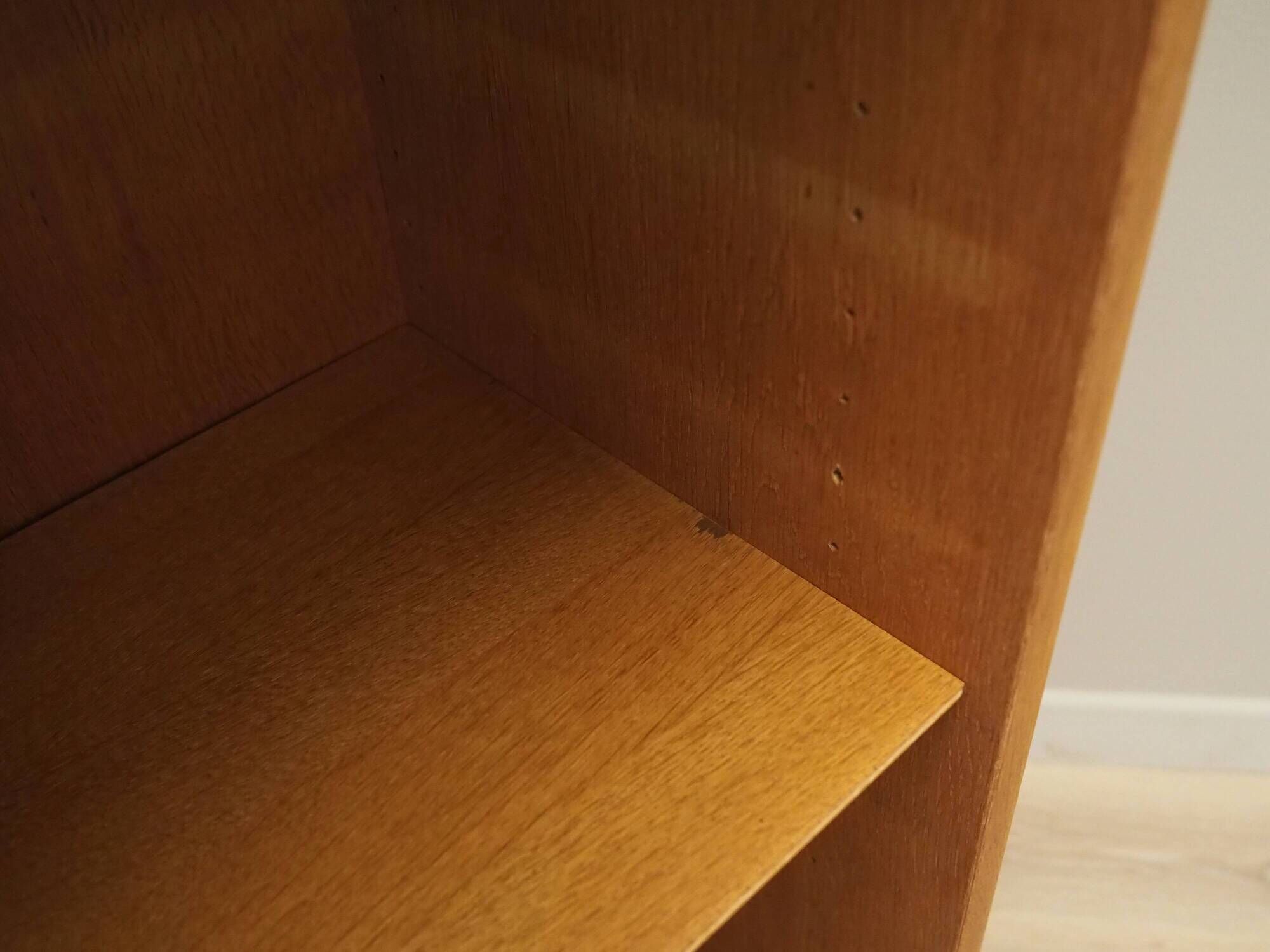 Ash bookcase, Danish design, 1970s, production: Hundevad