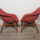 Shell armchairs by Miroslav Navratil