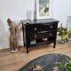 Black chest of drawers