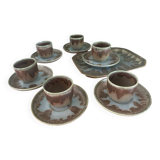 Vintage Denbac stoneware coffee set