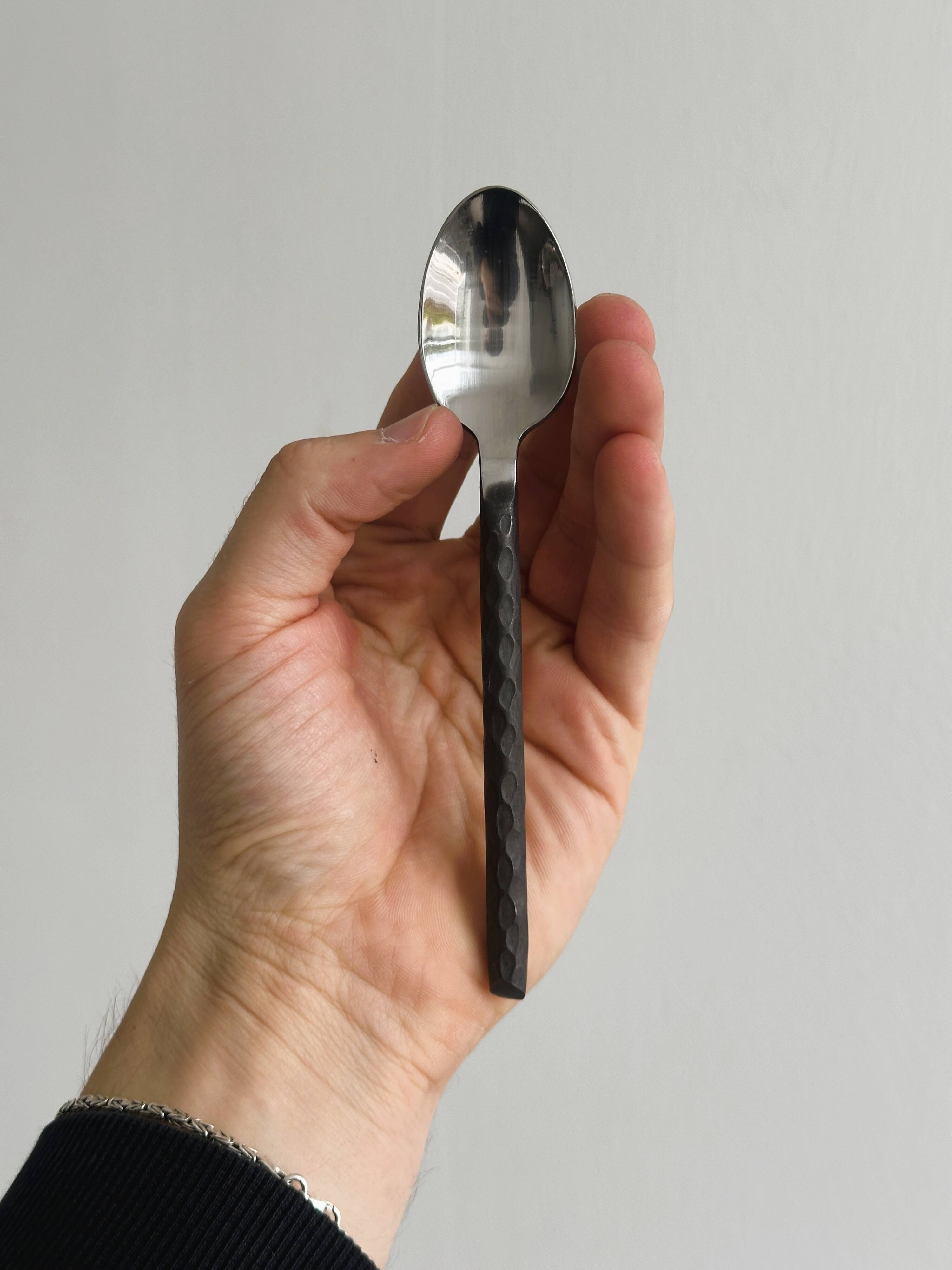 wrought metal cutlery set