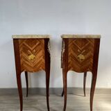 Louis XV style bedside tables