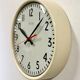 Vintage Beige School Wall Clock from Van Doorn, 1960s