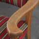 Vintage Danish Brutalist Oak Armchair in the style of Henning Kjærnulf, 1960s