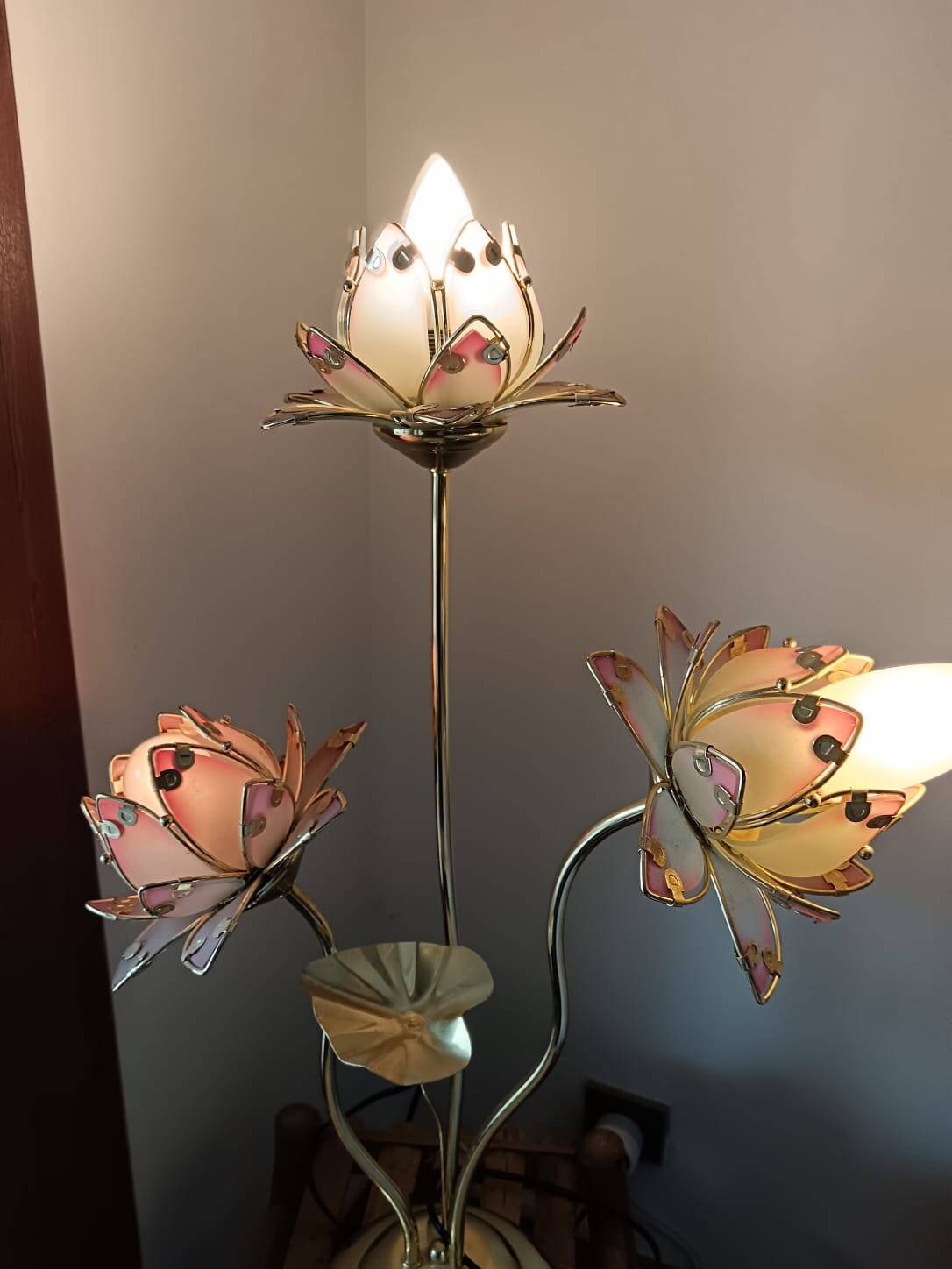 Lampe rétro nénuphar Kema Keur